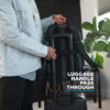 EDBK17-BLK-01_Nomatic_Backback14L_04_LuggagePass 20L sugerencia de uso Mochila Nomatic 20L Negra