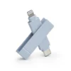 iXFlash Piodata Lightning - USB C Azul