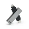 iXFlash Piodata Lightning - USB C Gris