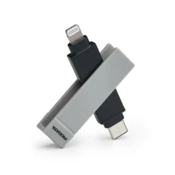 iXFlash Piodata Lightning - USB C Gris