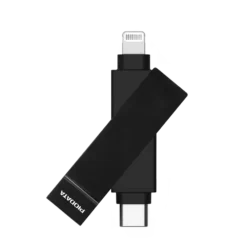 iXFlash Piodata Lightning - USB C Negro