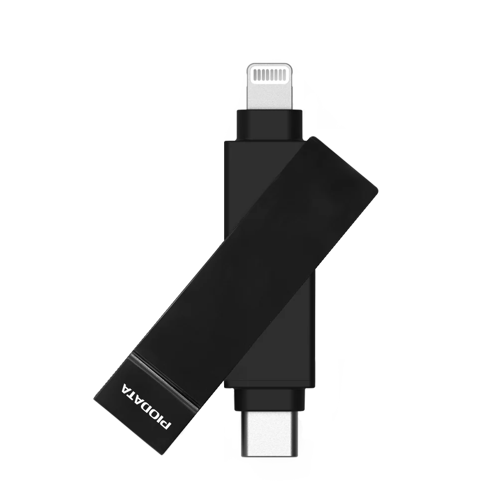 iXFlash Piodata Lightning - USB C Negro P iXFlash Piodata Lightning - USB C Negro