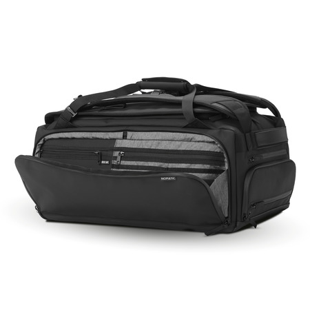 Bolsa travel bag abierta