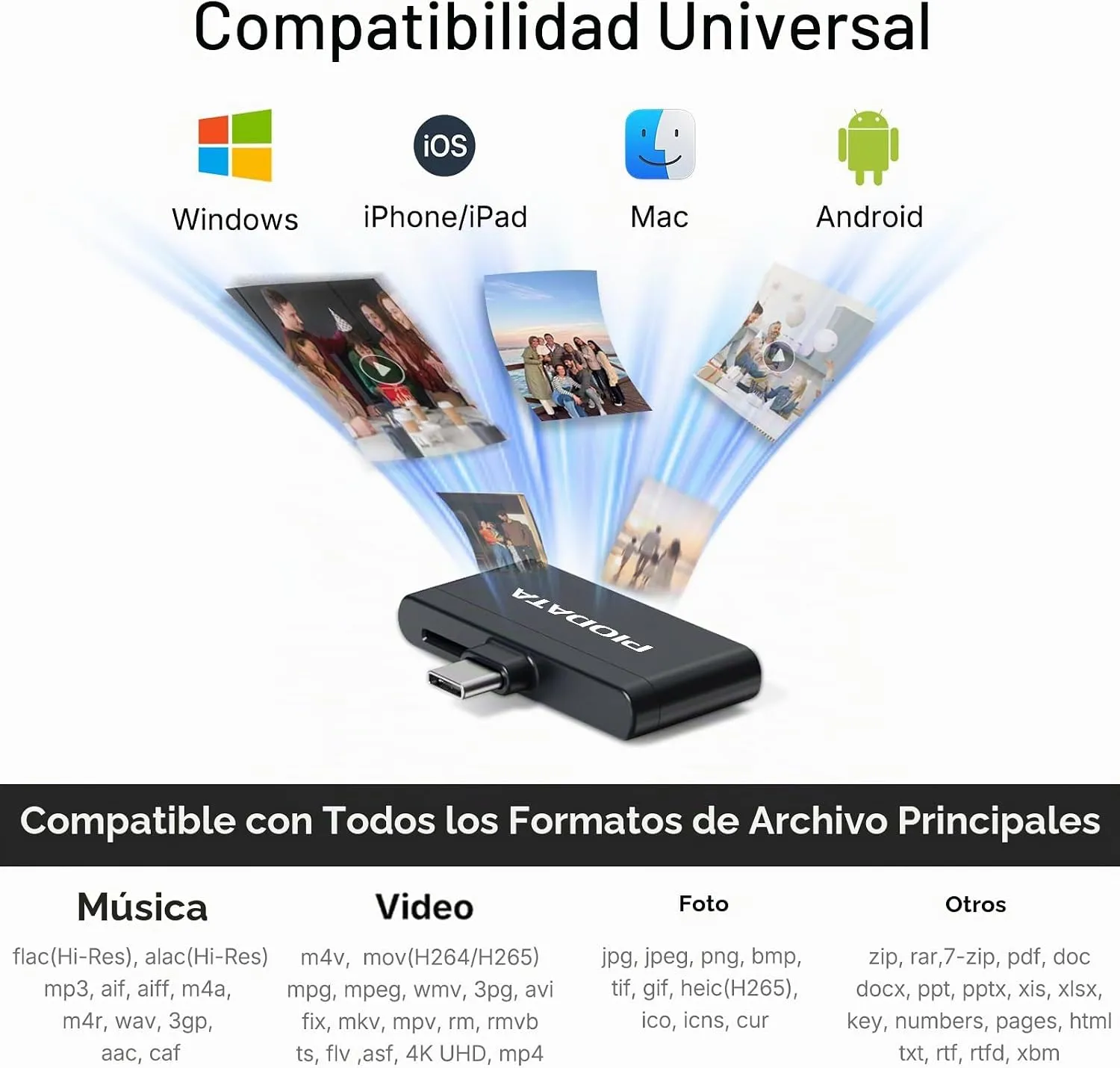 IX Flash Negro Comptabilidad ESP