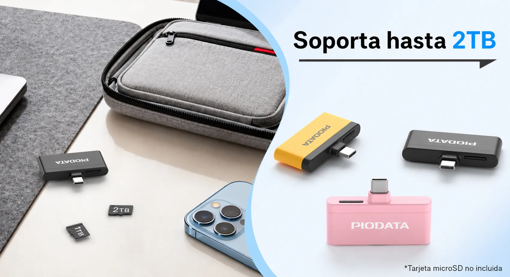 IX Flash q Multicolor Soporta 2TB